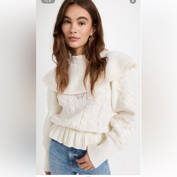 Sea New York Pernilla Popcorn Sweater XXS - Picture 1 of 9